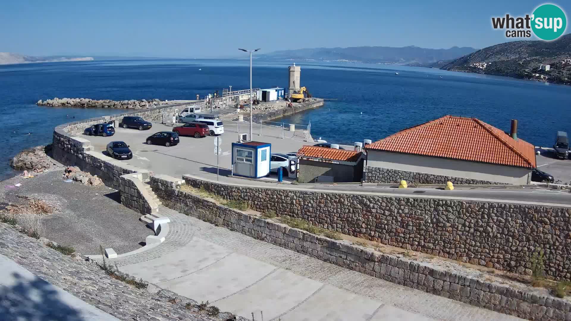 Webcam Porto di Segna – Frangiflutti e Faro in diretta