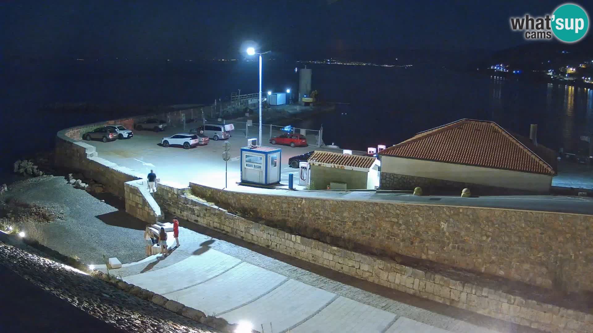 Senj Harbour Webcam – Breakwater & Lighthouse Live View