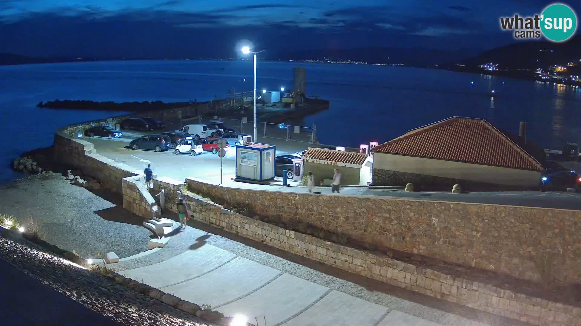 Senj Harbour Webcam – Breakwater & Lighthouse Live View