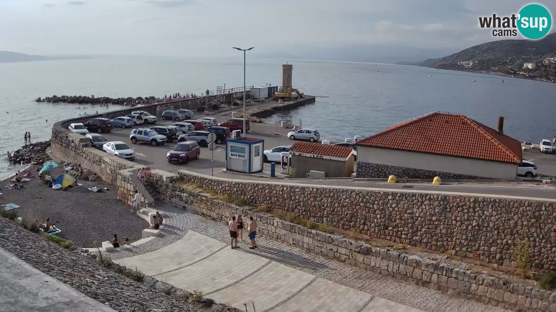 Webcam Porto di Segna – Frangiflutti e Faro in diretta