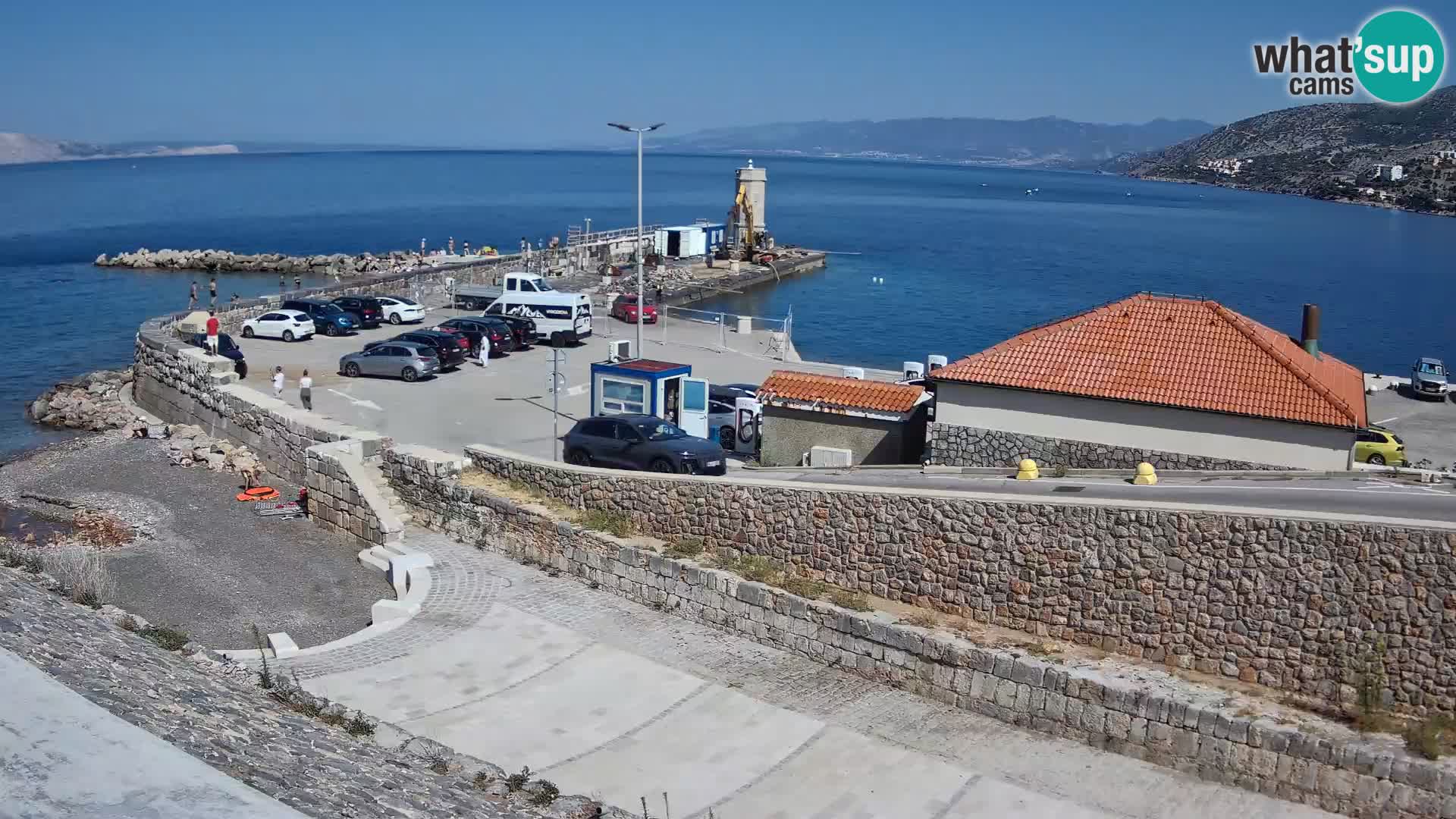 Webcam Porto di Segna – Frangiflutti e Faro in diretta