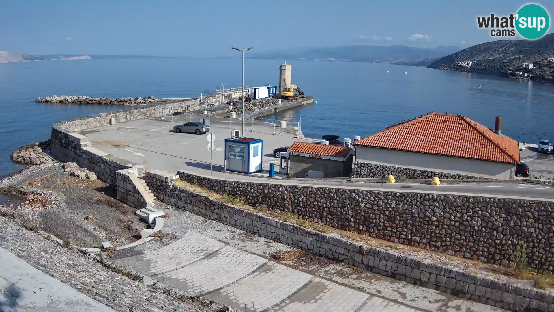 Senj Harbour Webcam – Breakwater & Lighthouse Live View