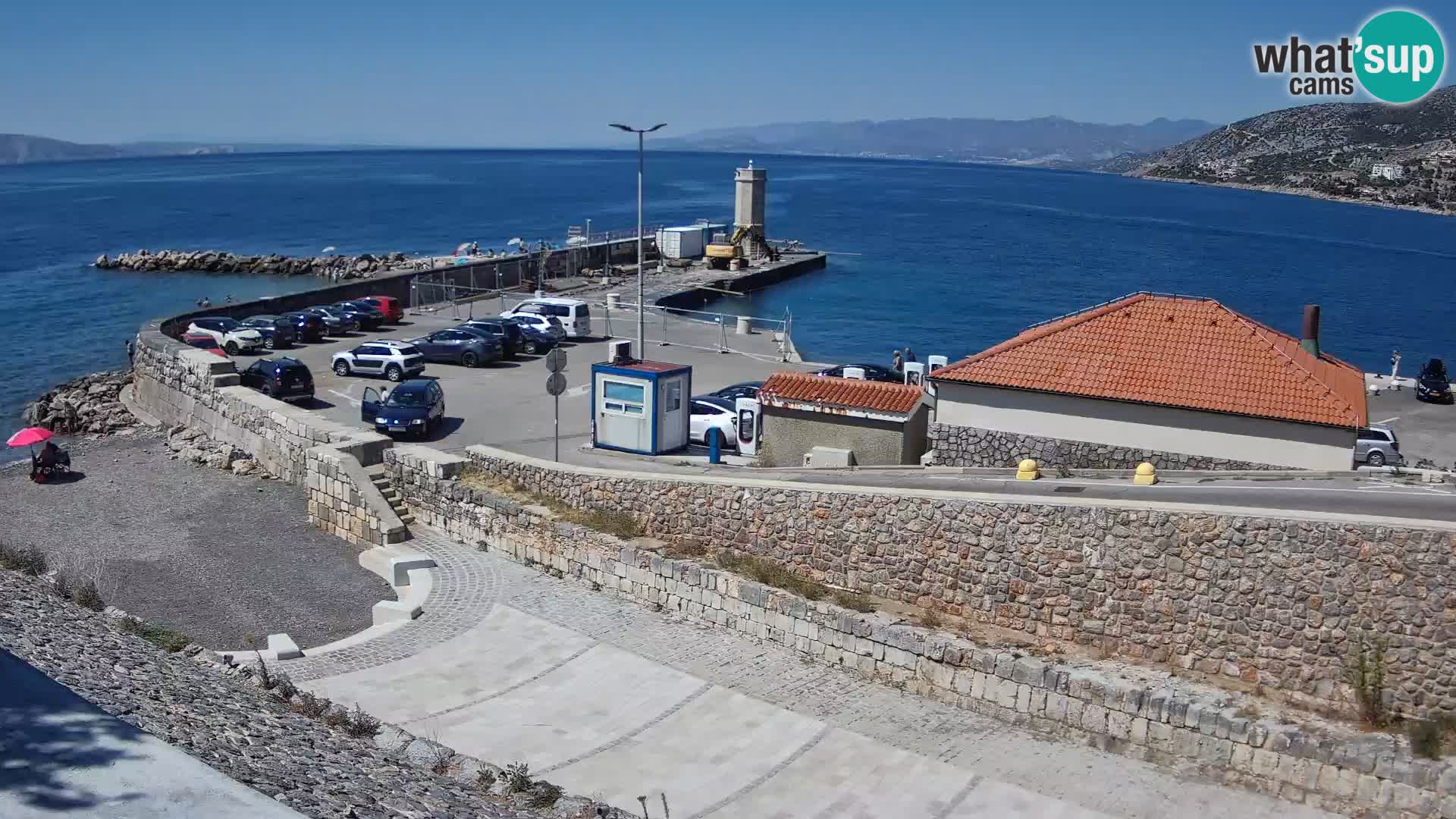 Webcam Porto di Segna – Frangiflutti e Faro in diretta