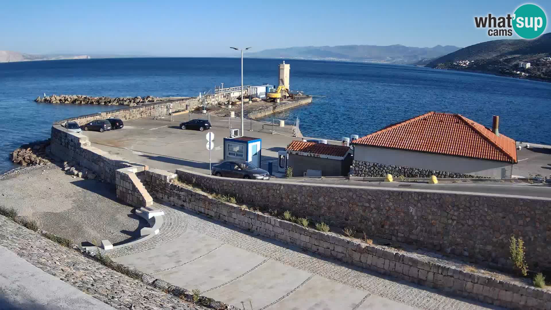 Senj Harbour Webcam – Breakwater & Lighthouse Live View