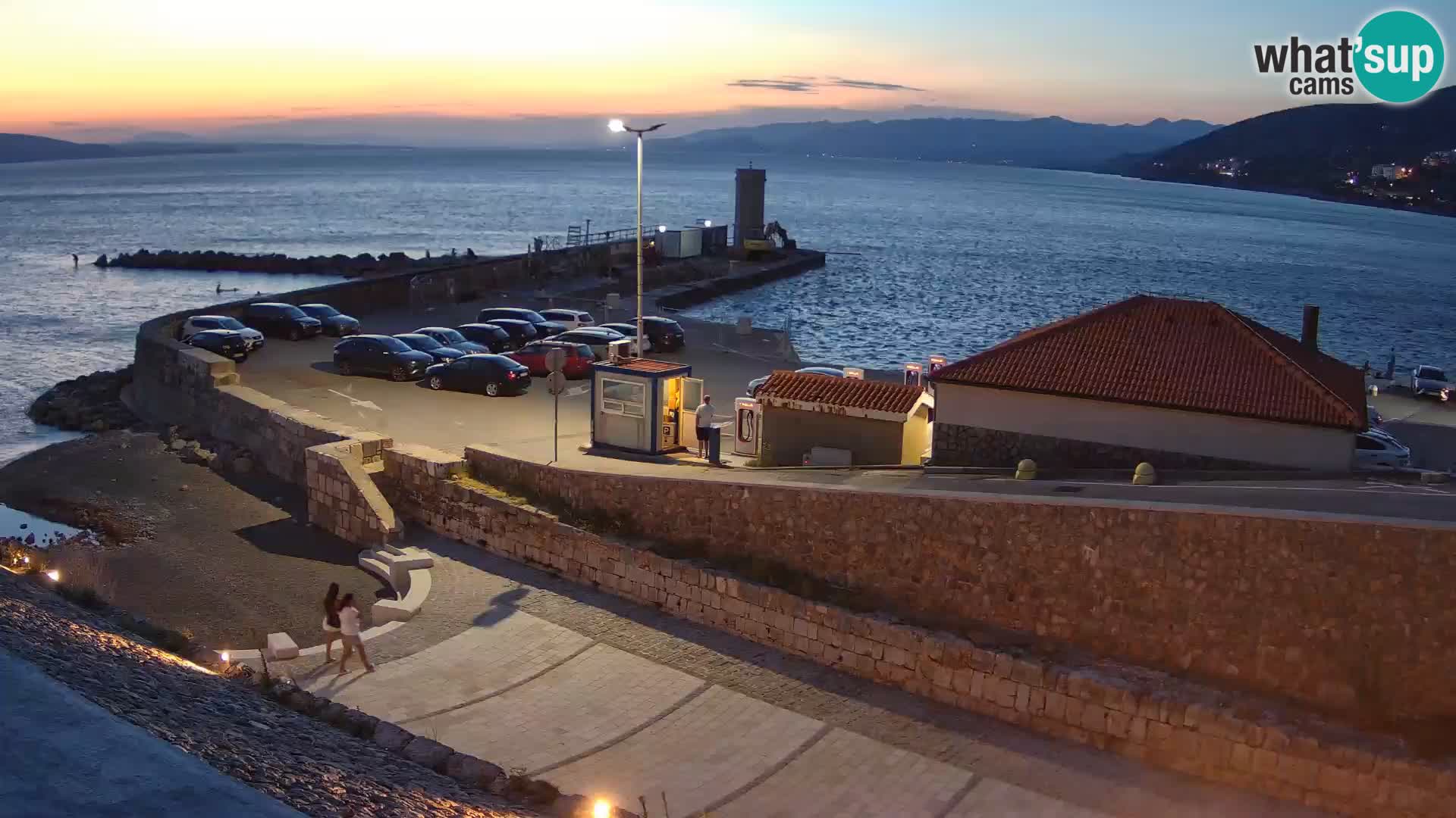 Senj Harbour Webcam – Breakwater & Lighthouse Live View