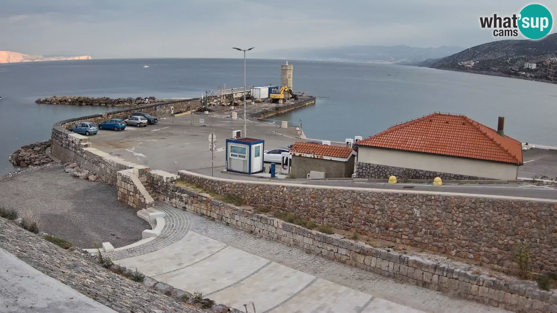 Webcam Porto di Segna – Frangiflutti e Faro in diretta