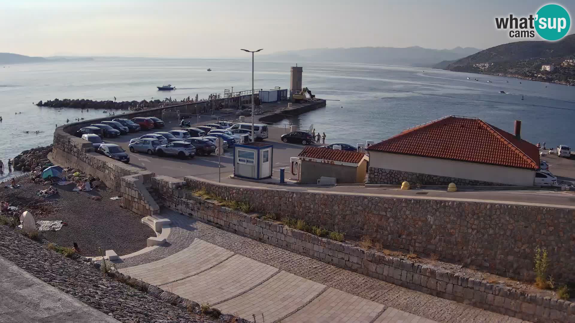 Senj Harbour Webcam – Breakwater & Lighthouse Live View