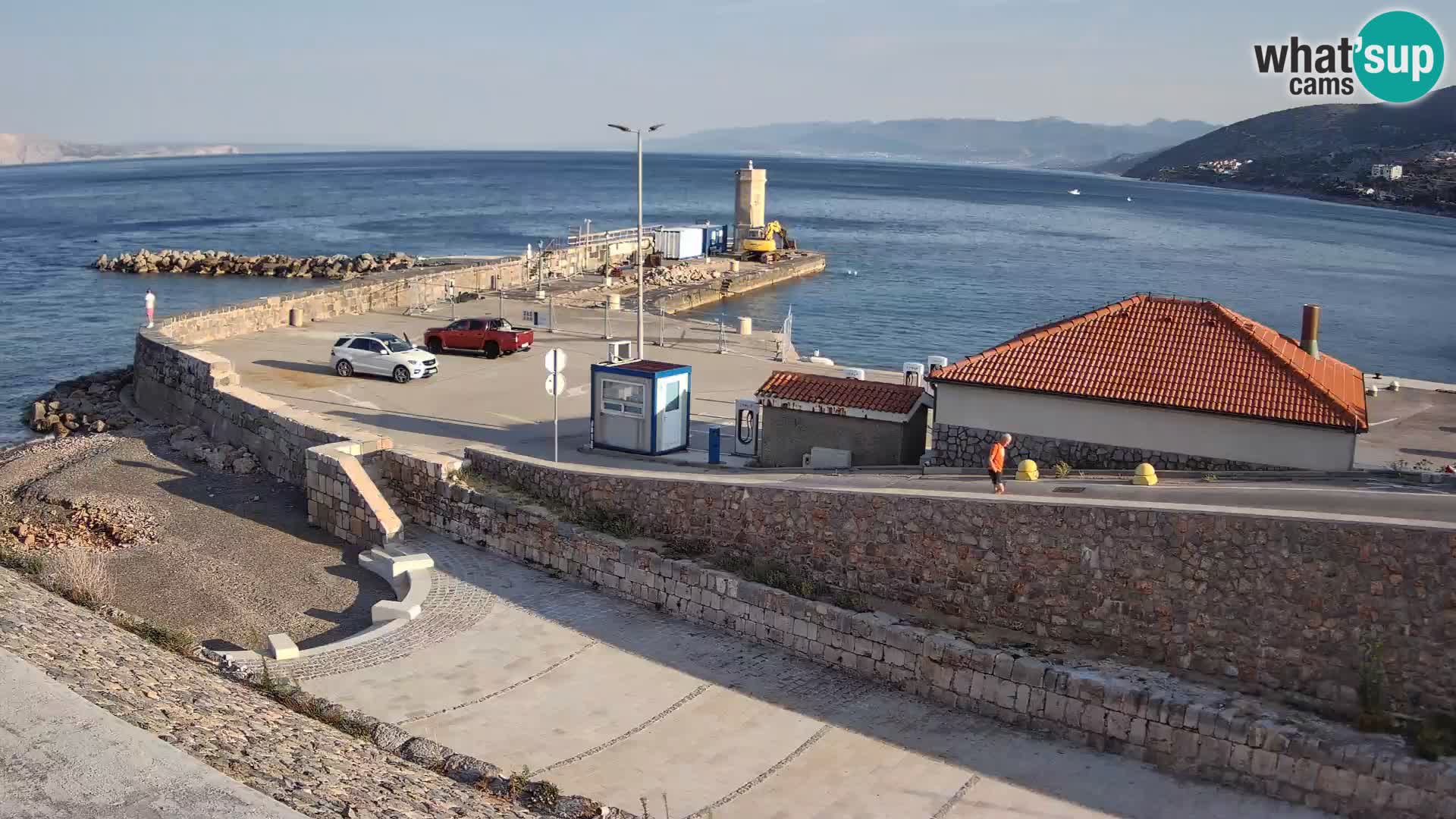 Senj Harbour Webcam – Breakwater & Lighthouse Live View