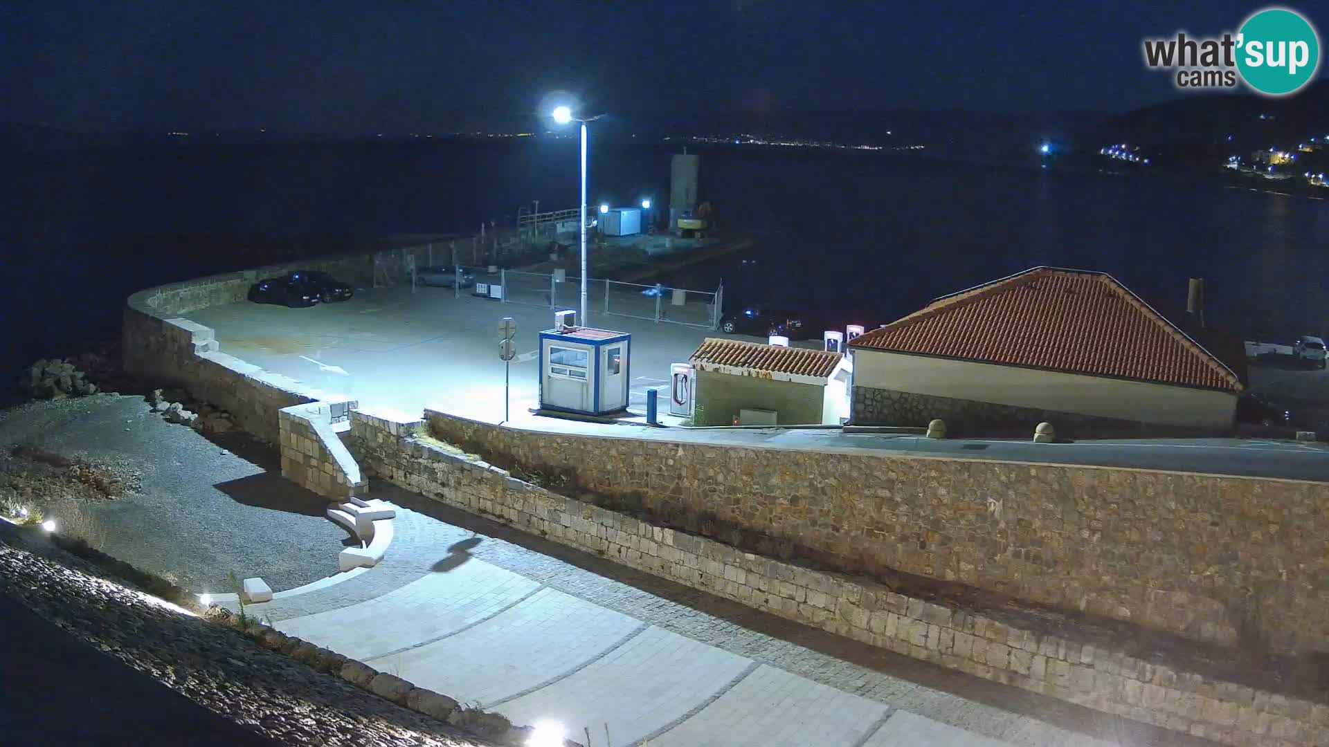 Senj Harbour Webcam – Breakwater & Lighthouse Live View