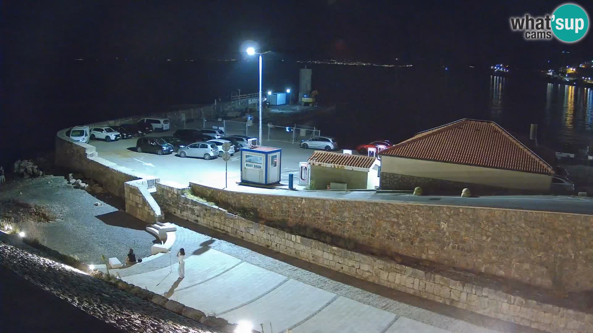 Webcam puerto de Senj – Rompeolas y faro en directo