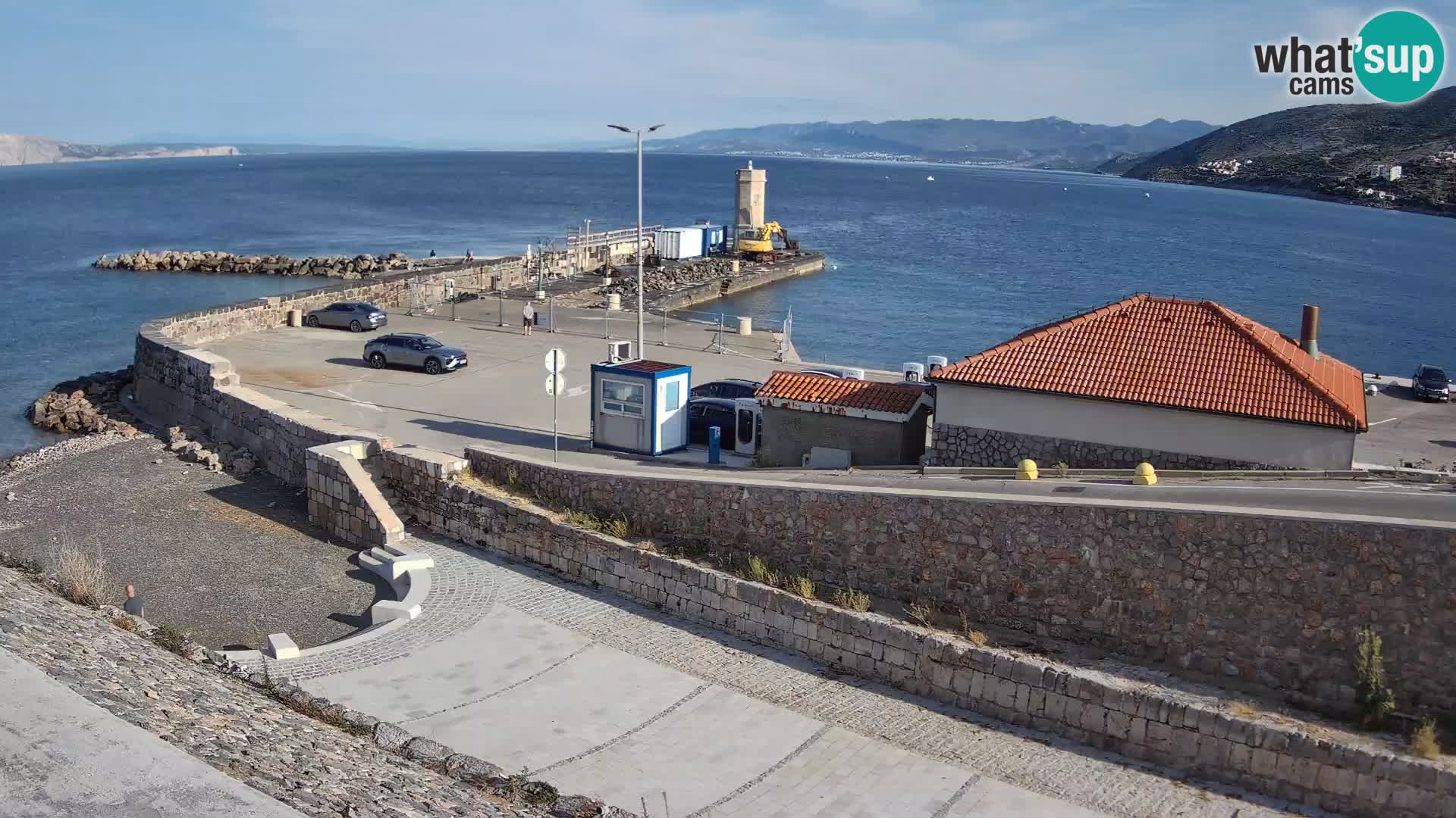 Senj Harbour Webcam – Breakwater & Lighthouse Live View