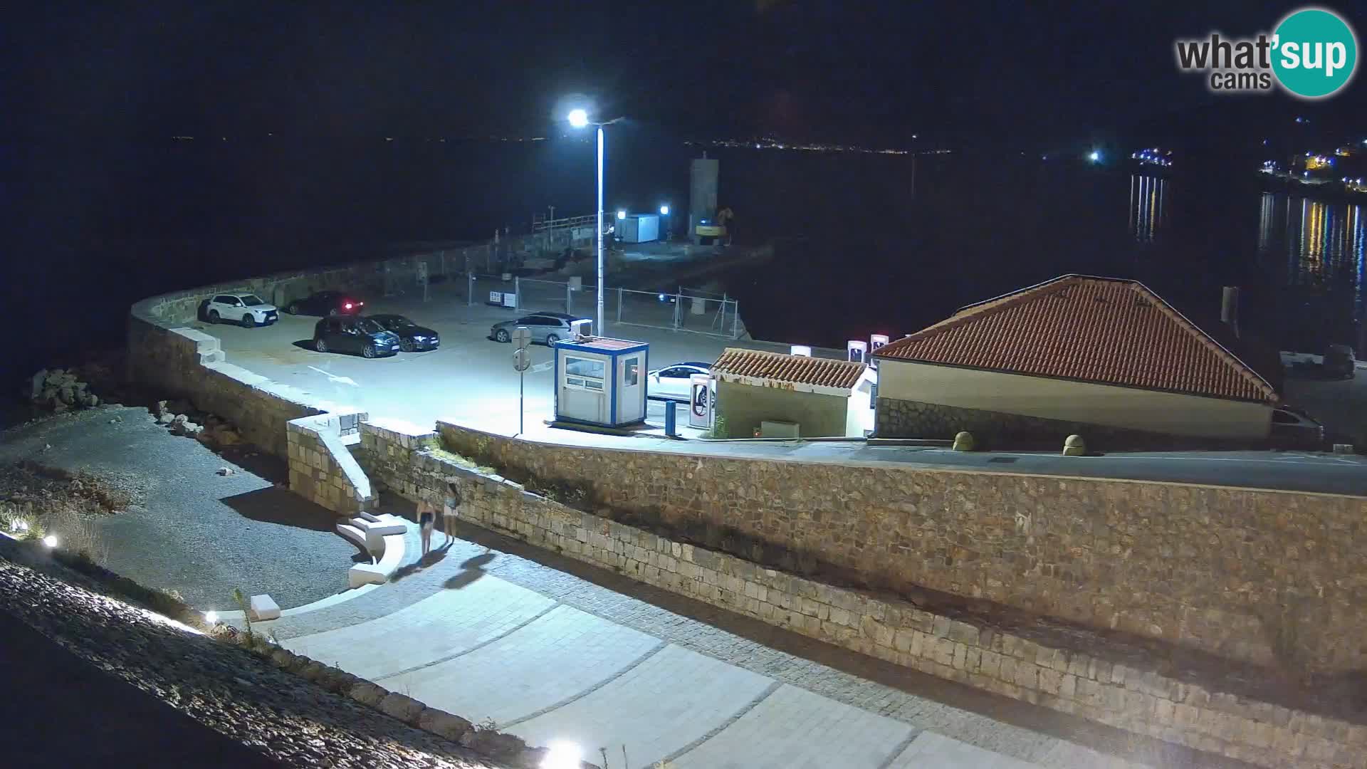 Senj Harbour Webcam – Breakwater & Lighthouse Live View