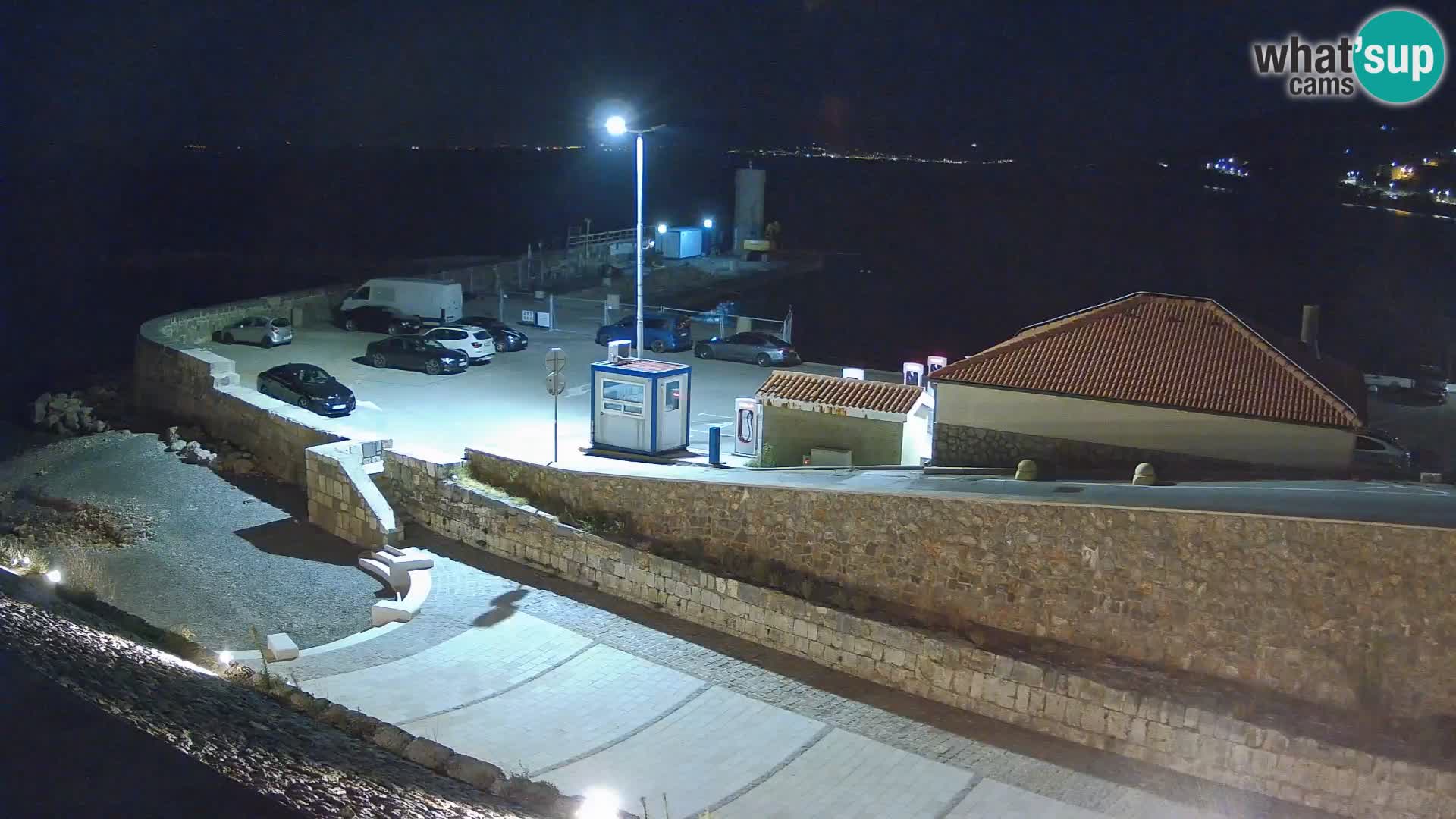 Senj Harbour Webcam – Breakwater & Lighthouse Live View