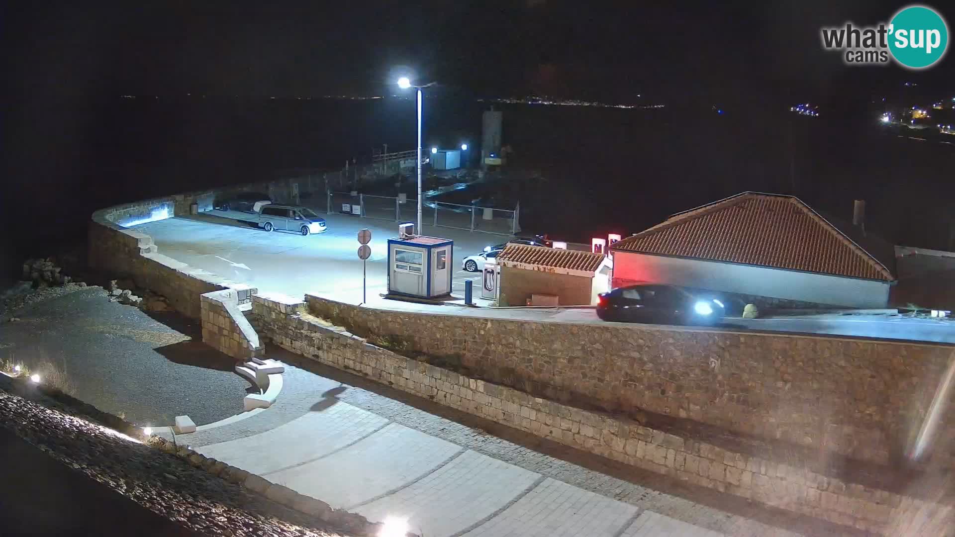 Senj Harbour Webcam – Breakwater & Lighthouse Live View