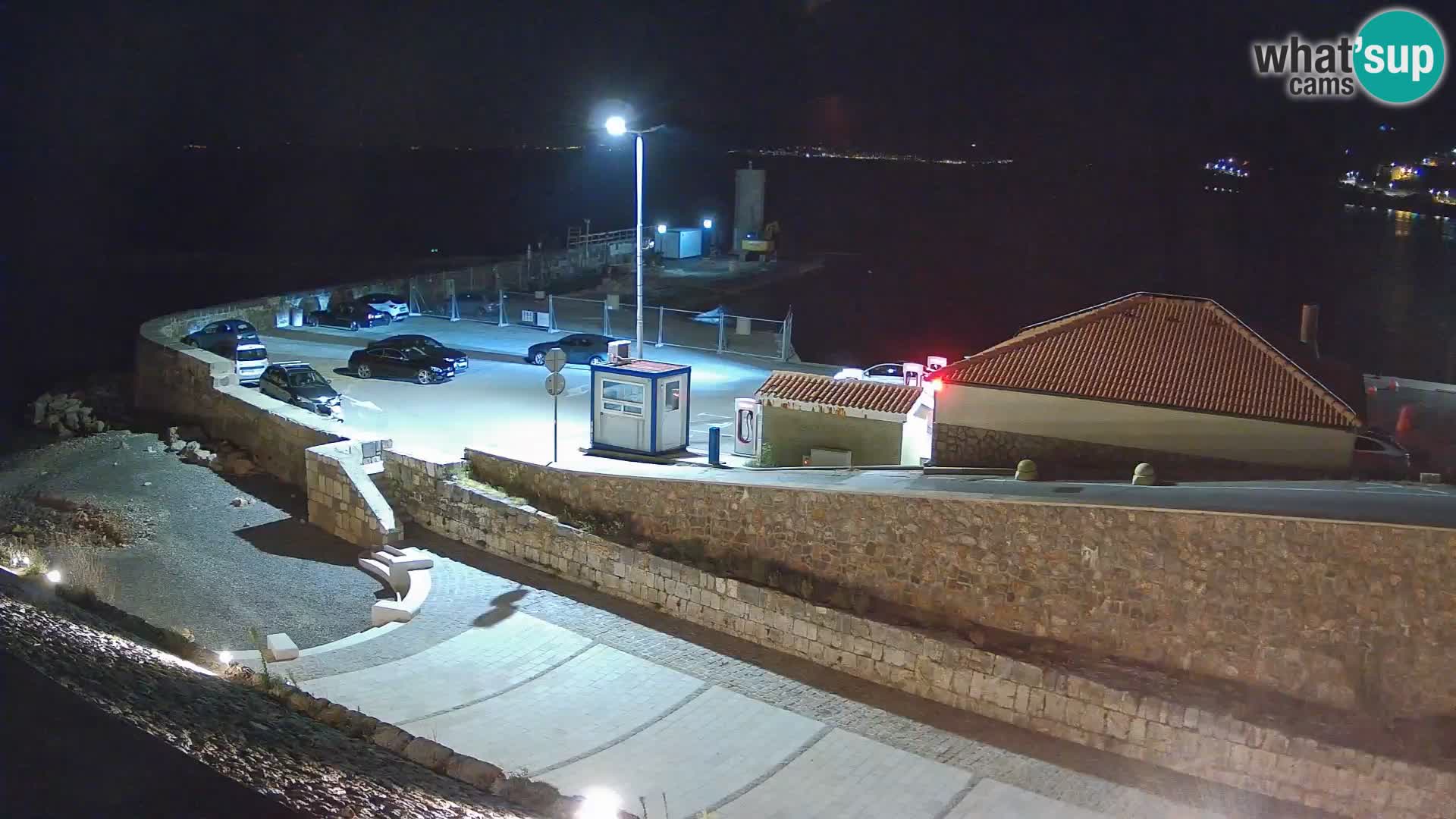 Senj Harbour Webcam – Breakwater & Lighthouse Live View