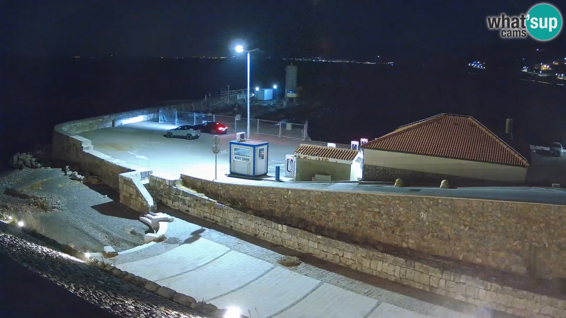 Senj Harbour Webcam – Breakwater & Lighthouse Live View