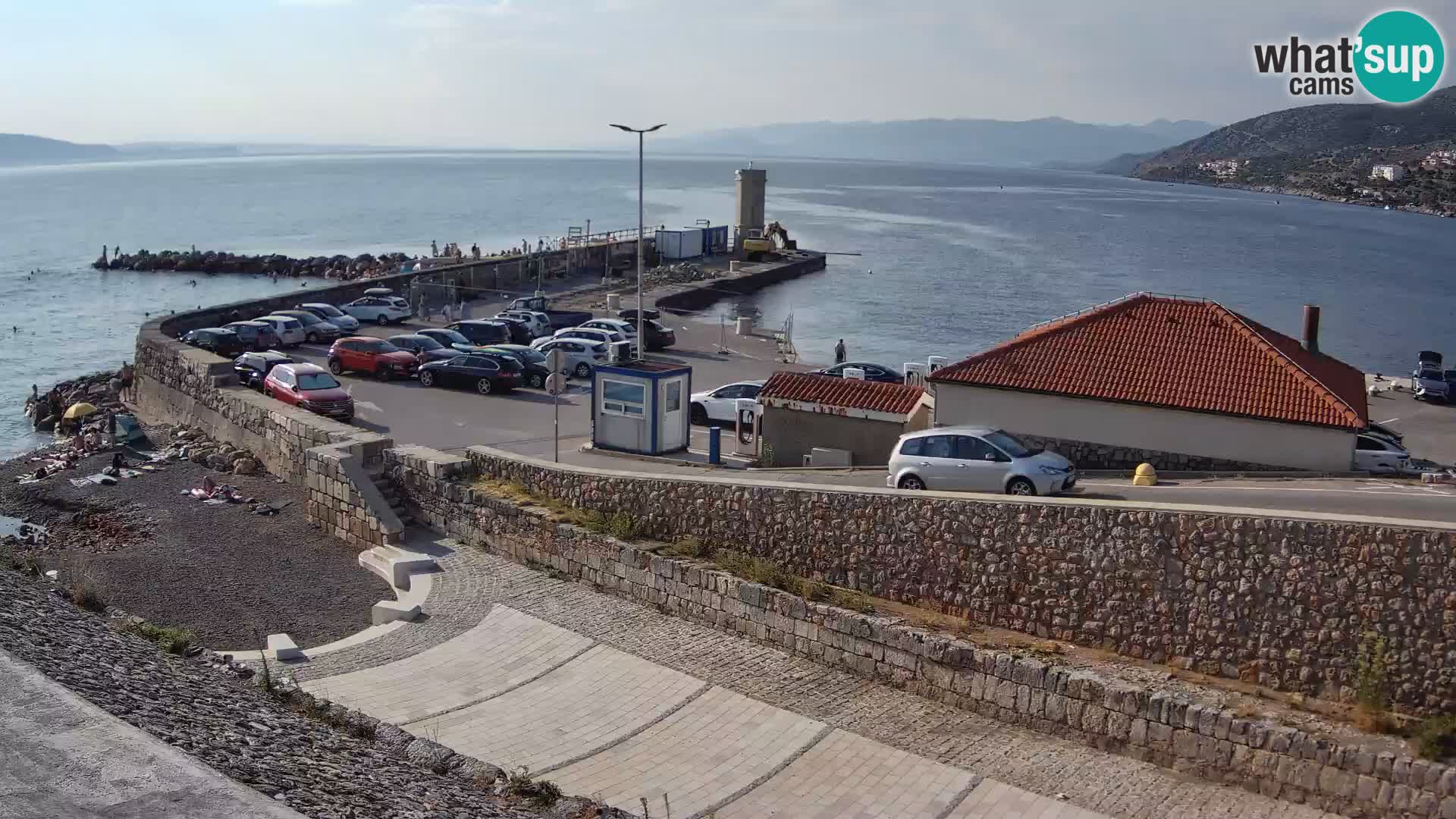Senj Harbour Webcam – Breakwater & Lighthouse Live View