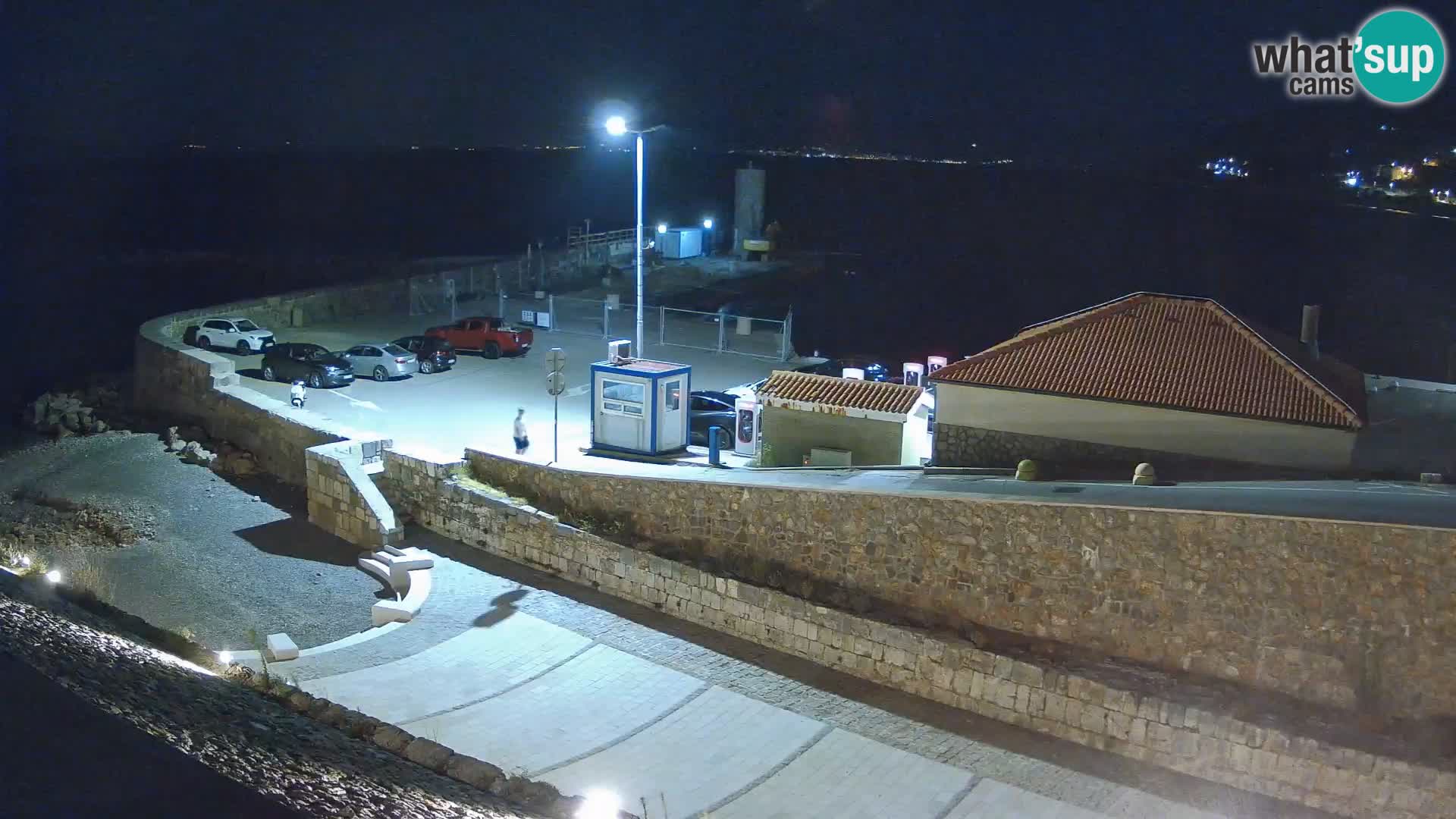 Webcam puerto de Senj – Rompeolas y faro en directo