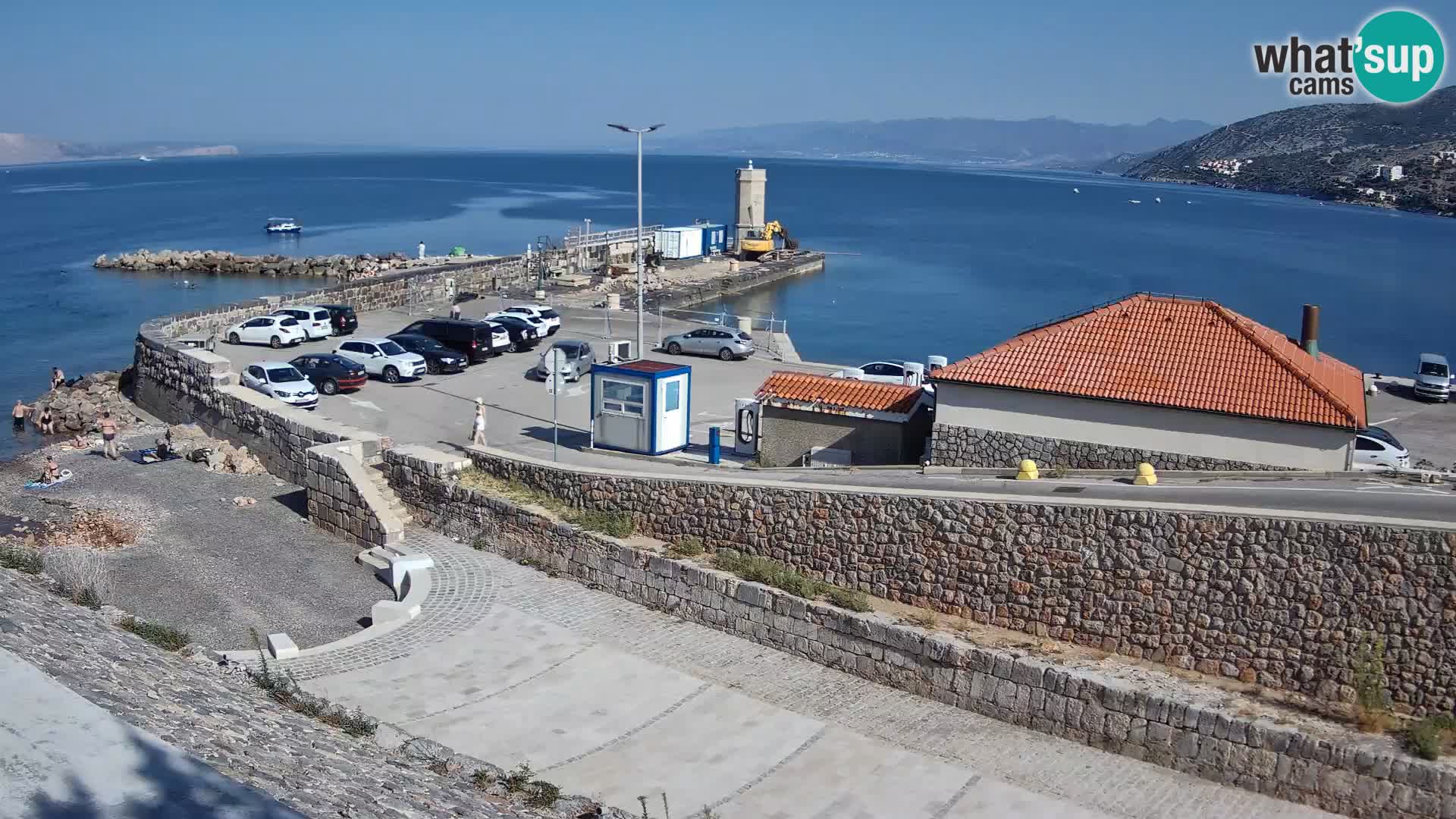 Senj Harbour Webcam – Breakwater & Lighthouse Live View