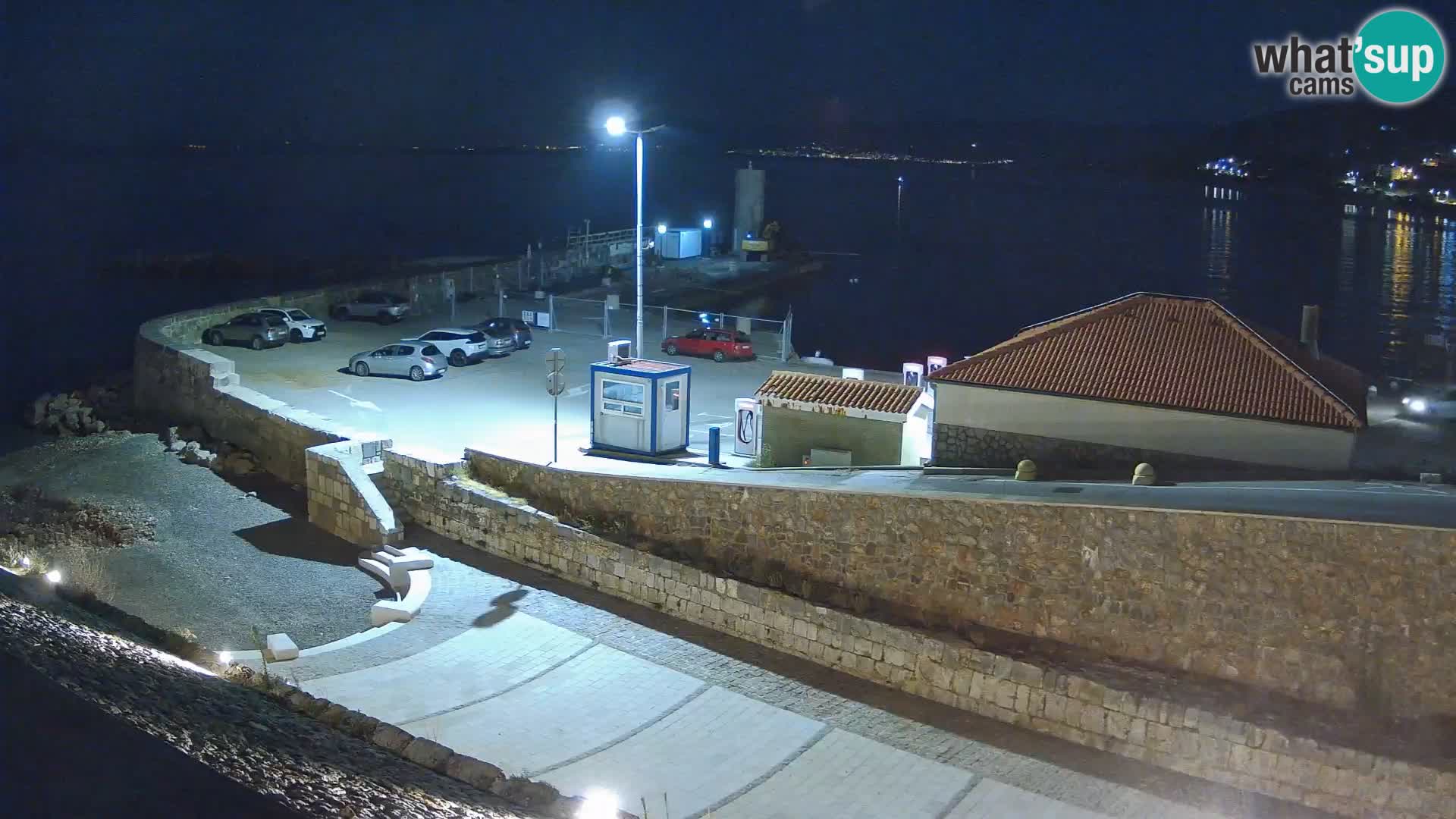 Senj Harbour Webcam – Breakwater & Lighthouse Live View
