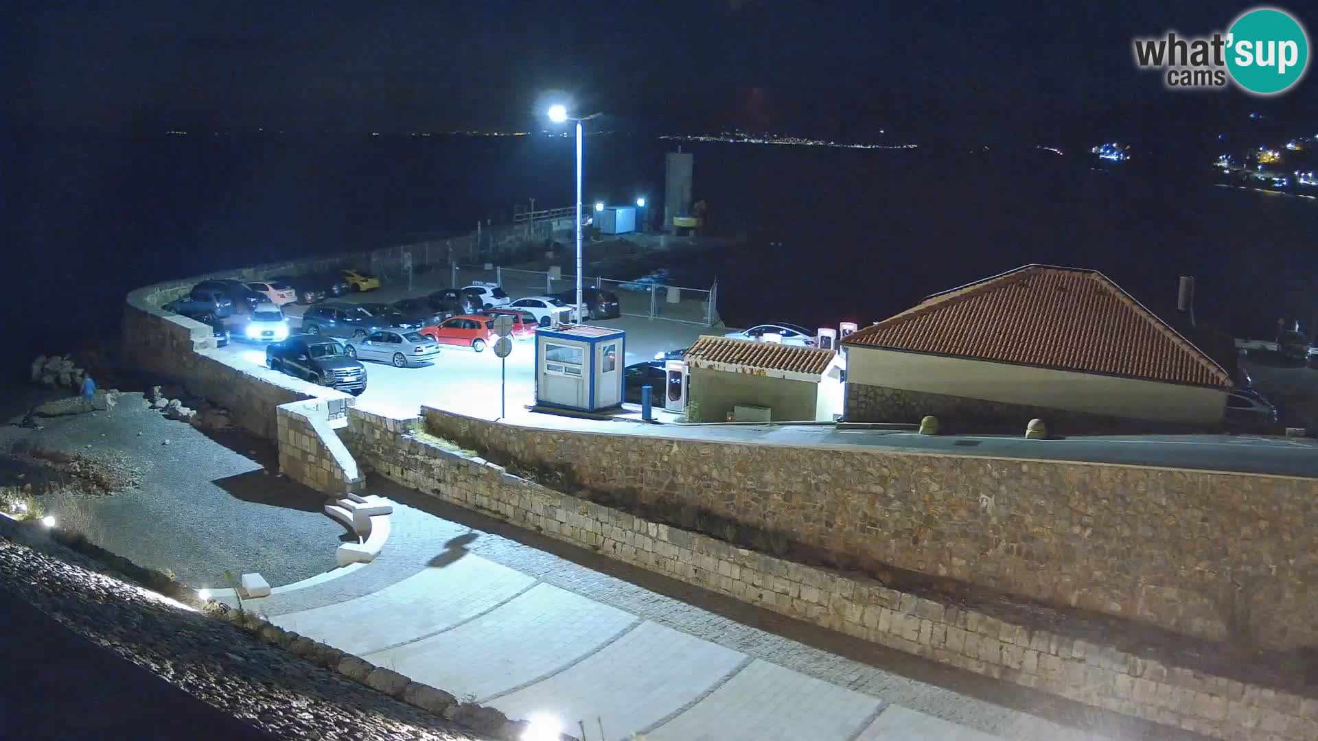 Senj Harbour Webcam – Breakwater & Lighthouse Live View