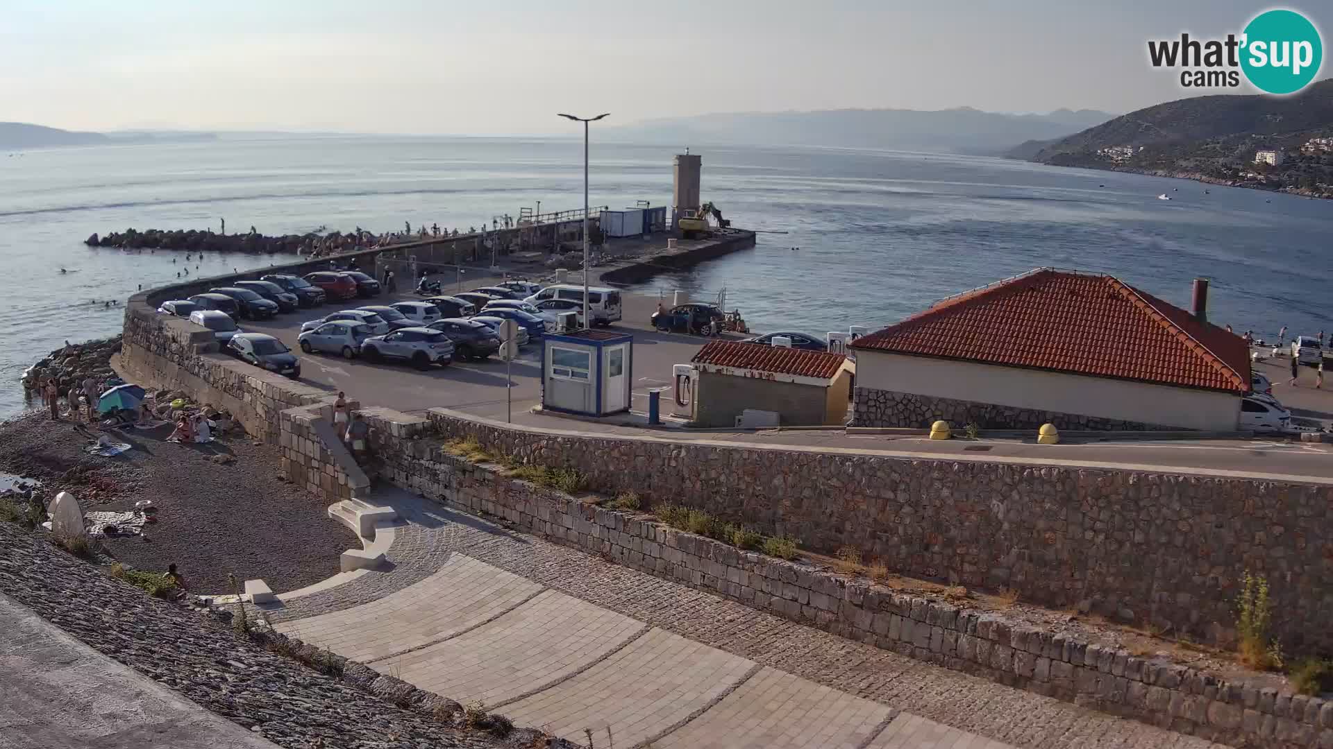 Senj Harbour Webcam – Breakwater & Lighthouse Live View