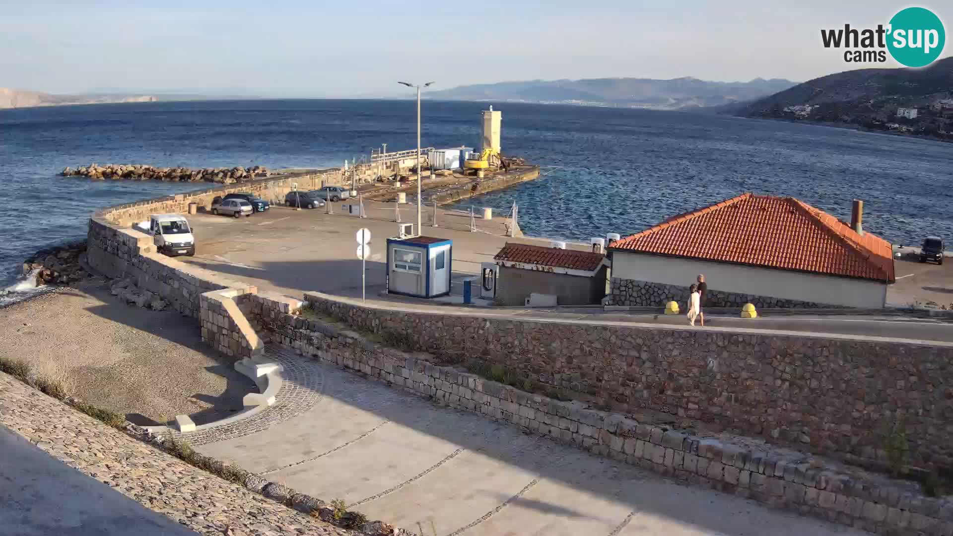 Senj Harbour Webcam – Breakwater & Lighthouse Live View