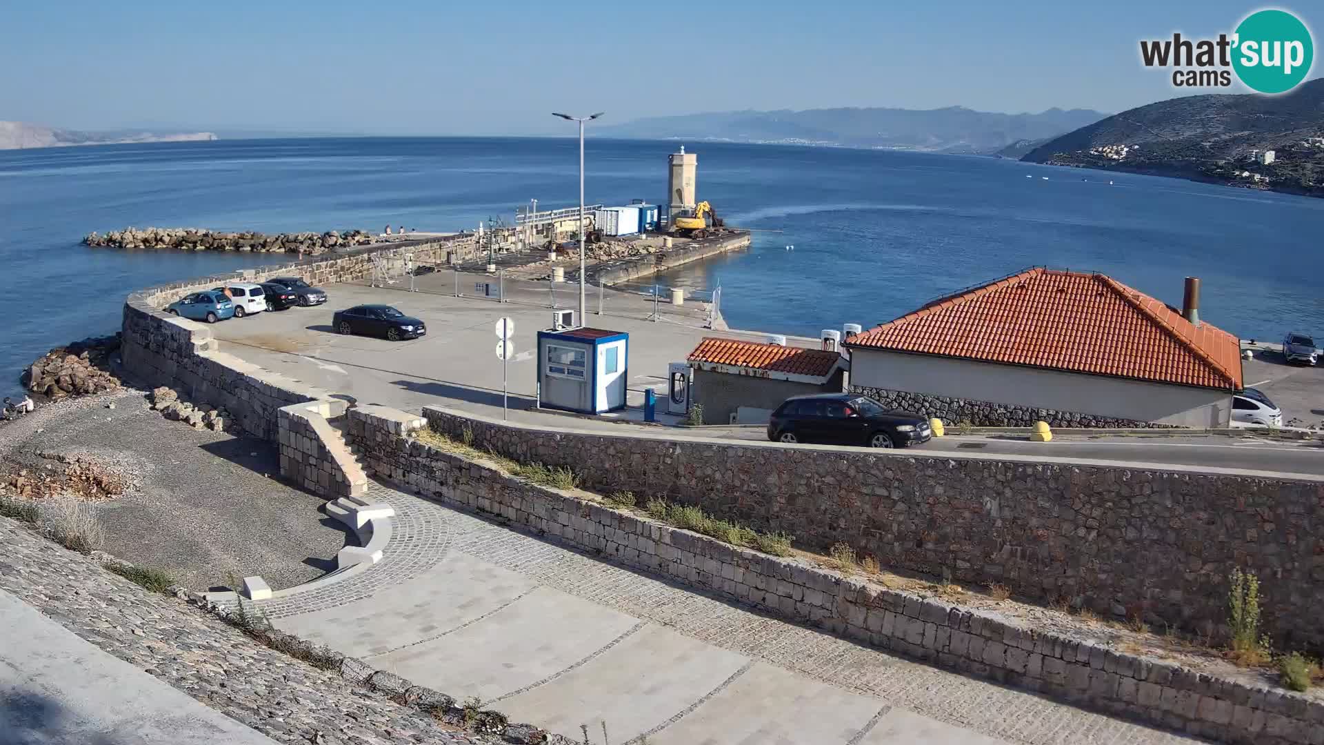 Senj Harbour Webcam – Breakwater & Lighthouse Live View
