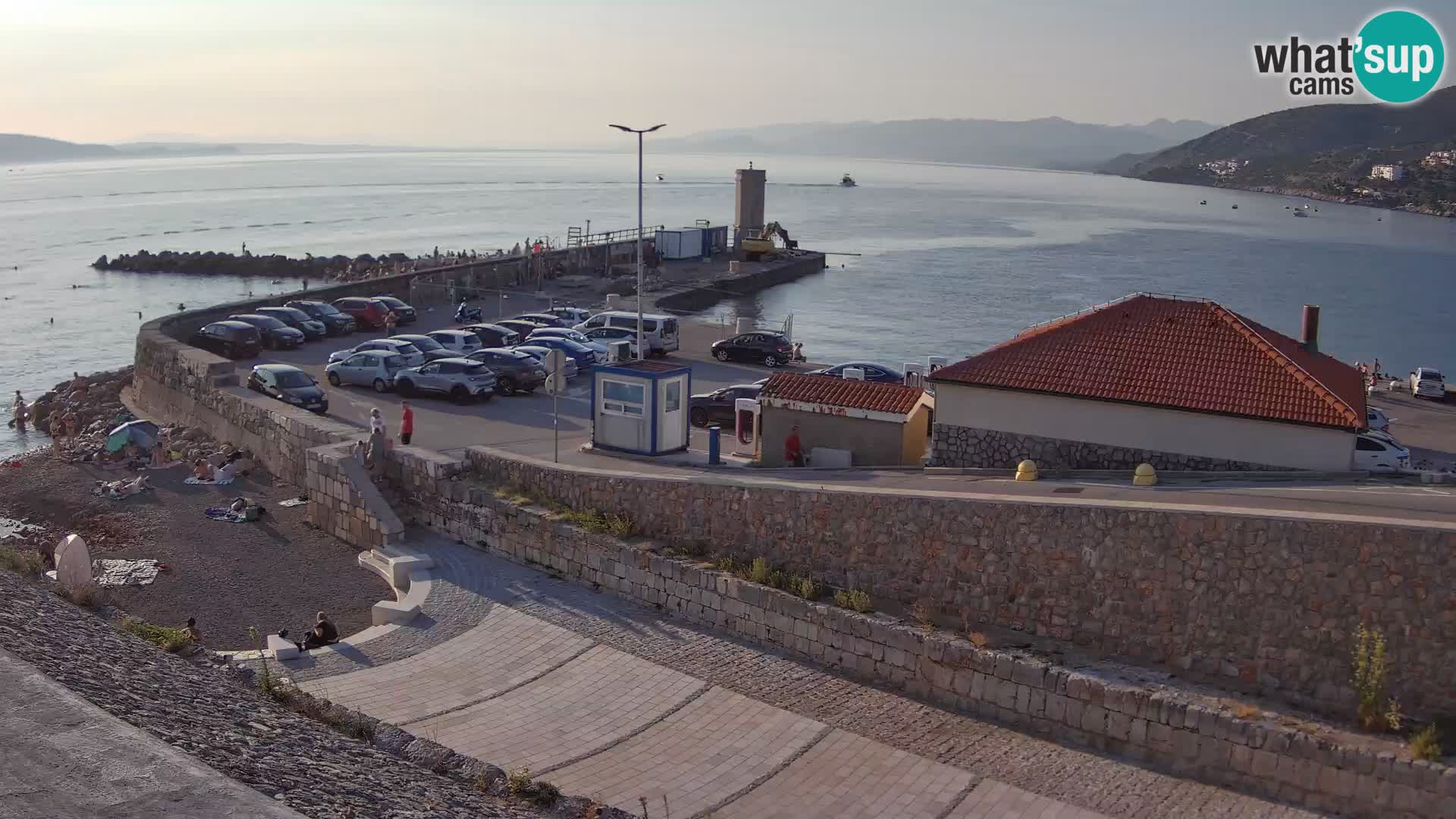 Senj Harbour Webcam – Breakwater & Lighthouse Live View