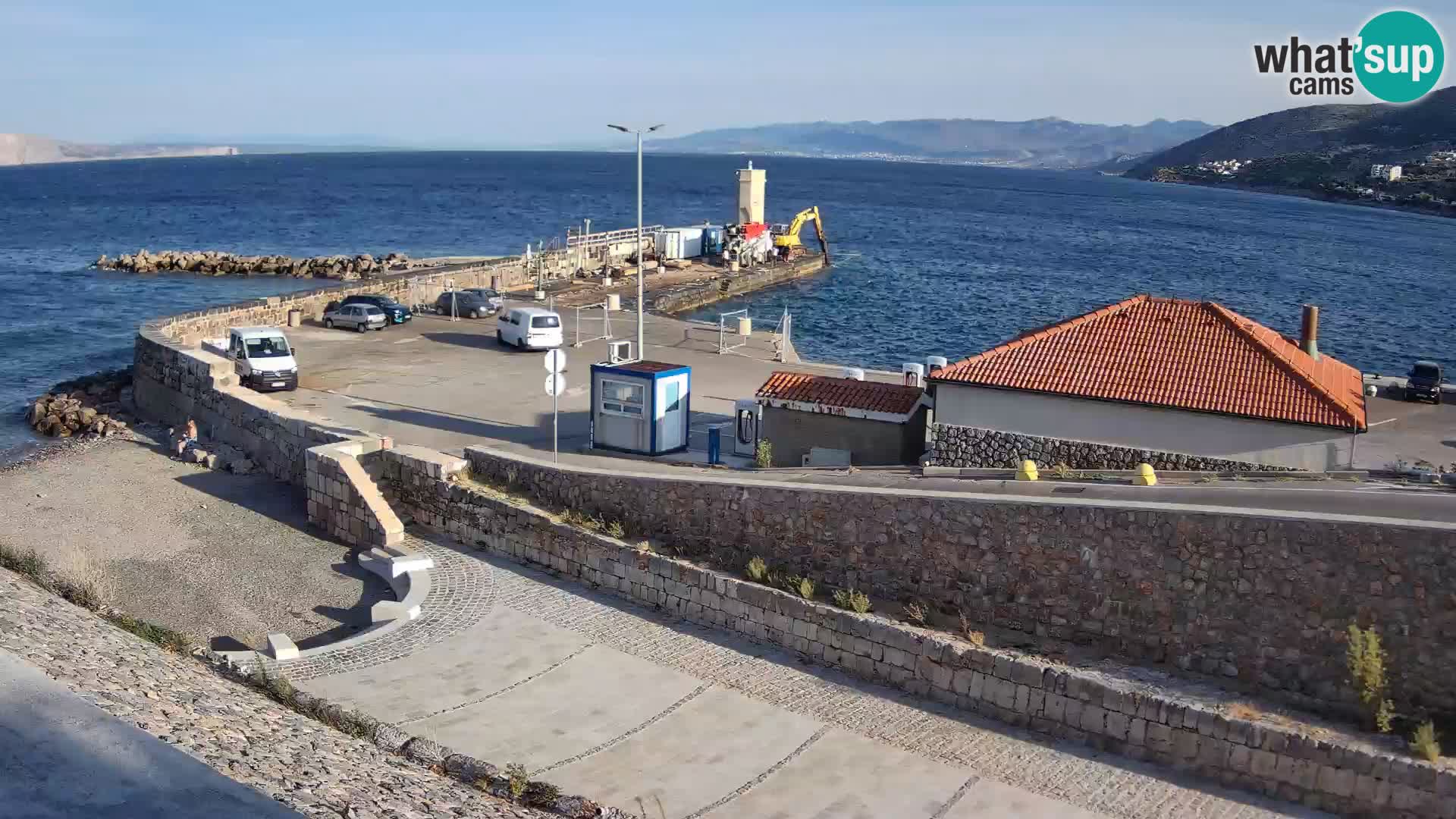 Senj Harbour Webcam – Breakwater & Lighthouse Live View