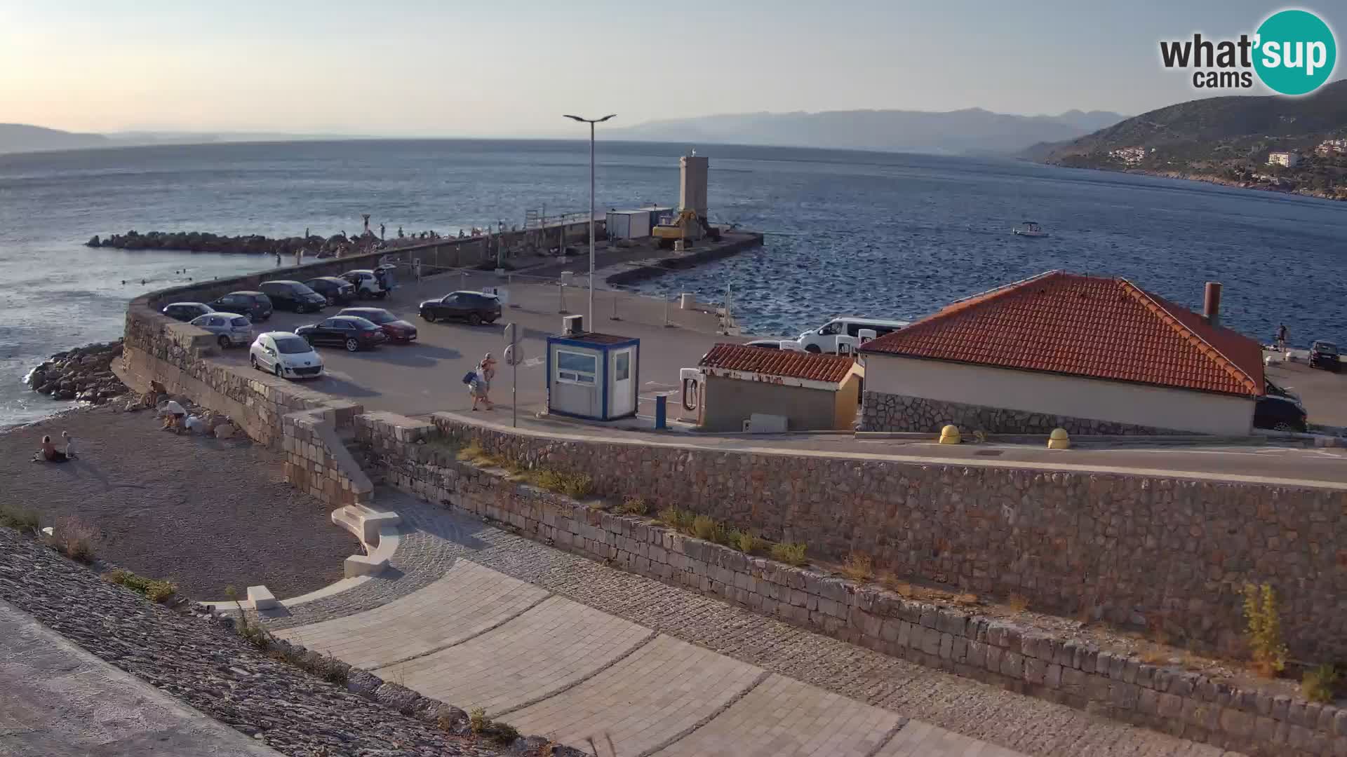 Senj Harbour Webcam – Breakwater & Lighthouse Live View