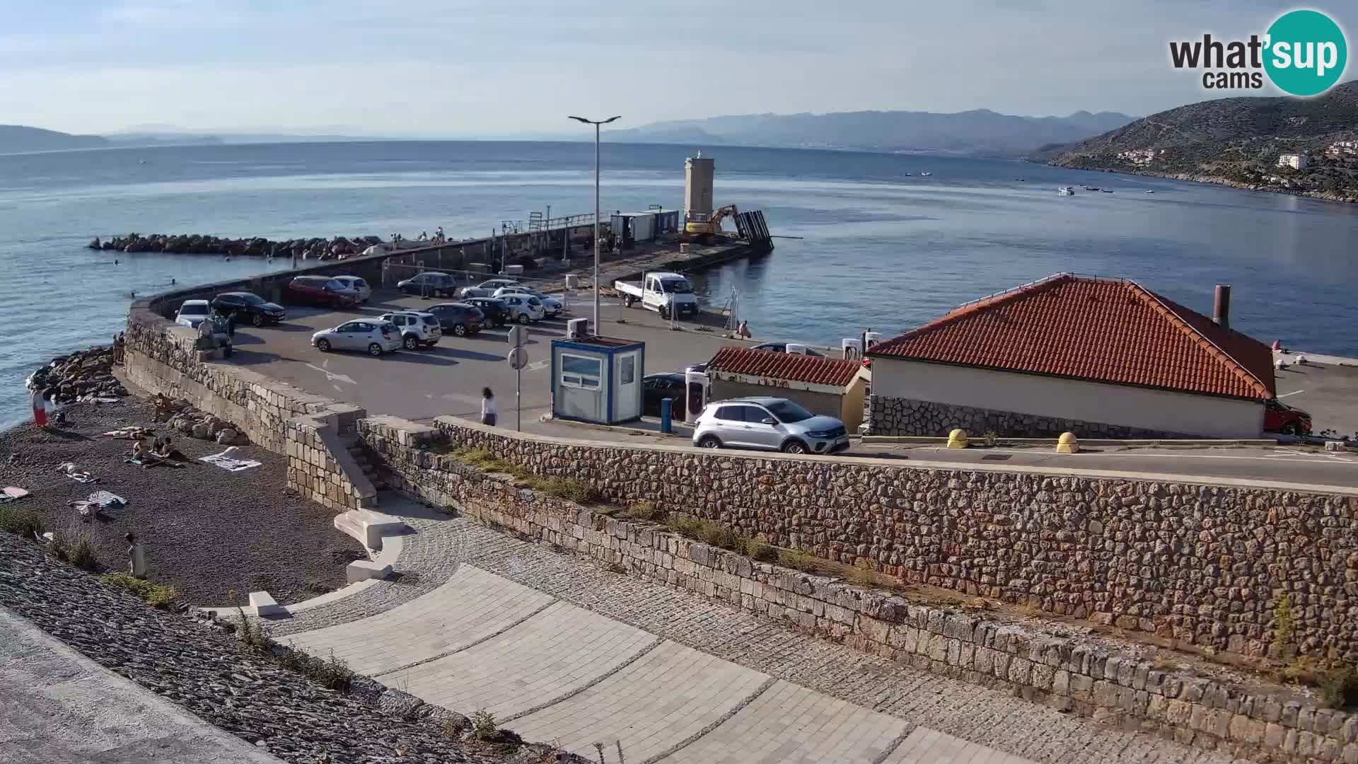Senj Harbour Webcam – Breakwater & Lighthouse Live View
