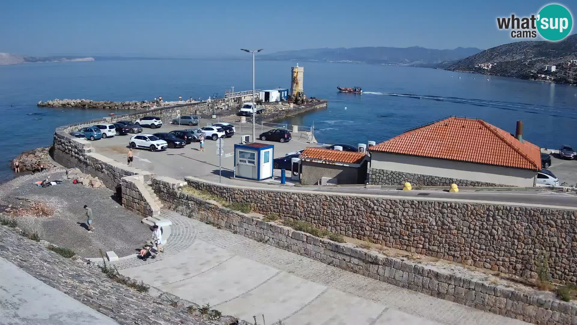 Senj Harbour Webcam – Breakwater & Lighthouse Live View