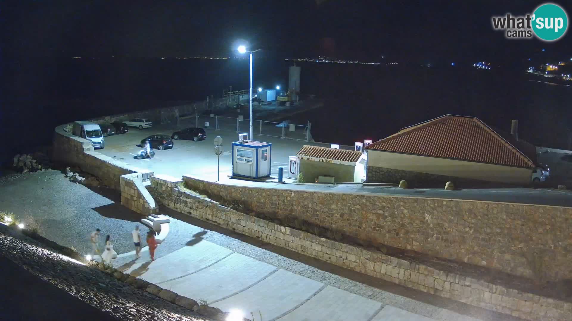Senj Hafen Webcam – Wellenbrecher & Leuchtturm Liveblick