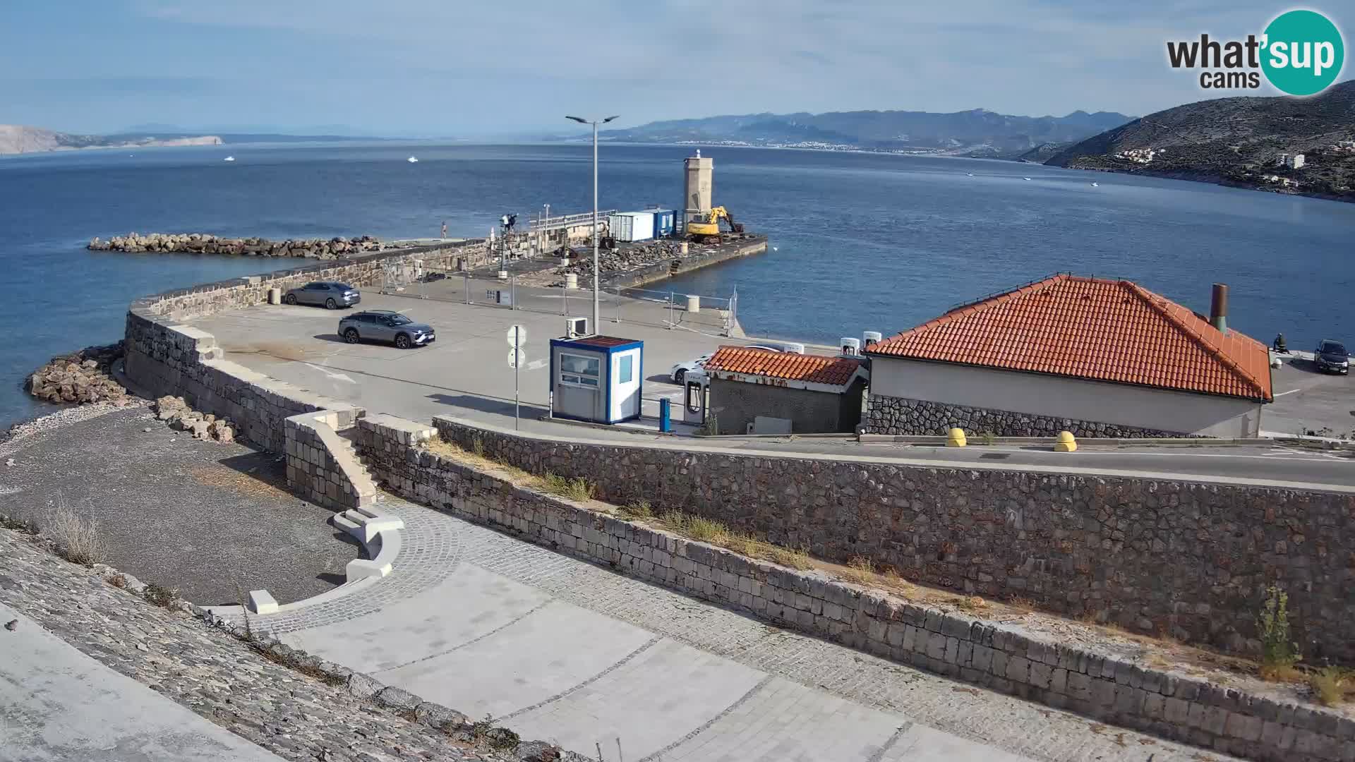 Webcam Porto di Segna – Frangiflutti e Faro in diretta