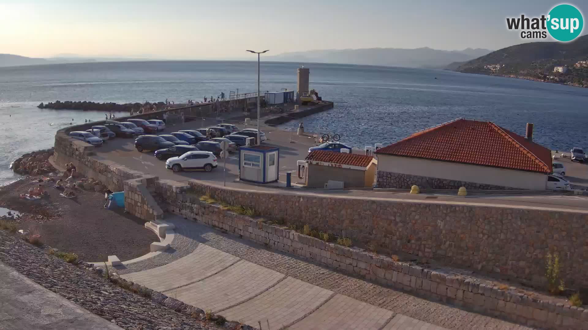 Senj Harbour Webcam – Breakwater & Lighthouse Live View