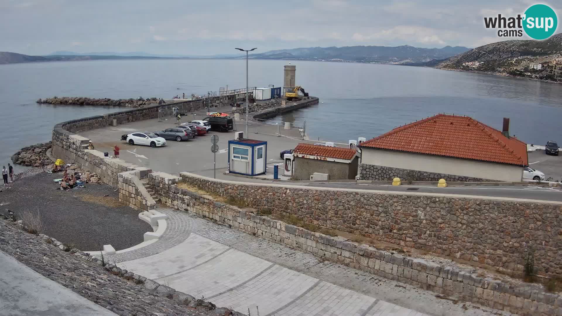 Webcam Porto di Segna – Frangiflutti e Faro in diretta