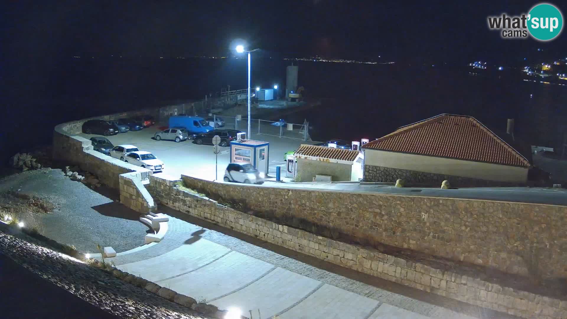 Senj Harbour Webcam – Breakwater & Lighthouse Live View