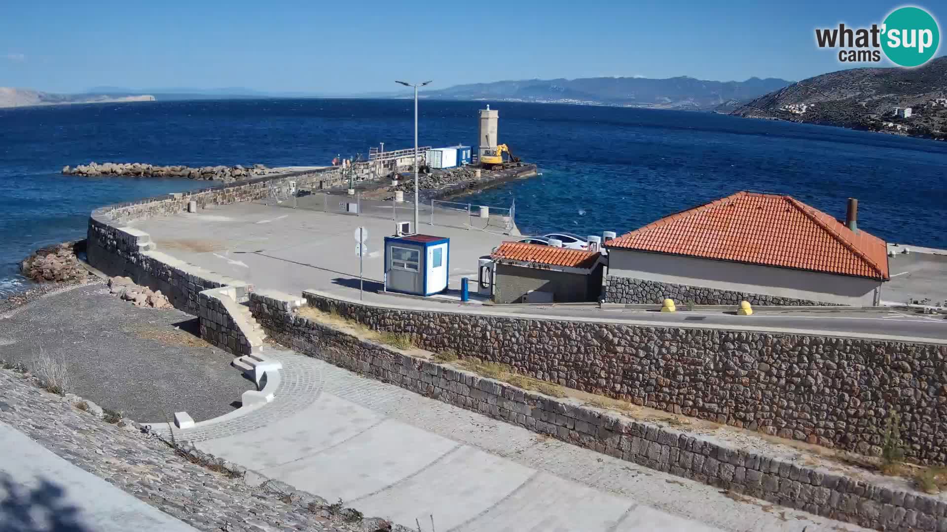 Senj Harbour Webcam – Breakwater & Lighthouse Live View