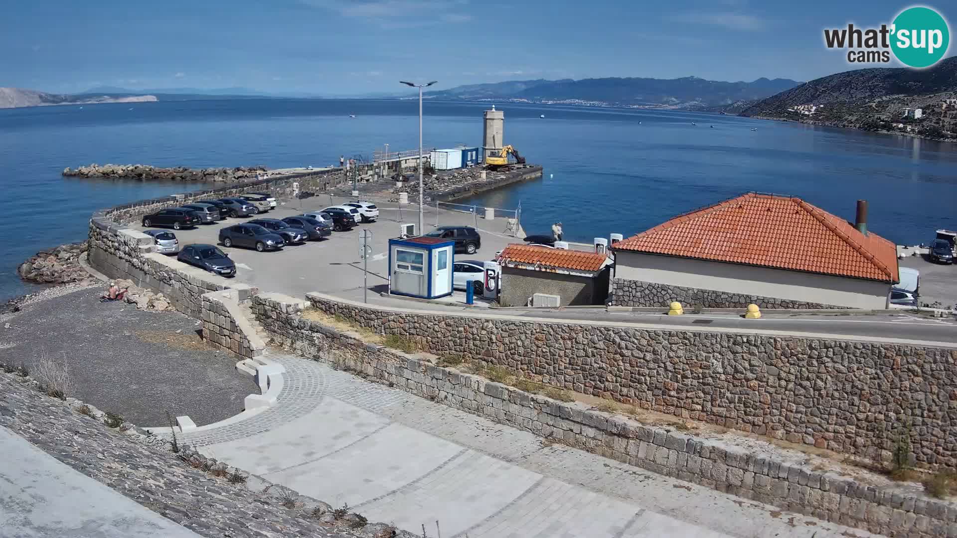 Webcam Porto di Segna – Frangiflutti e Faro in diretta