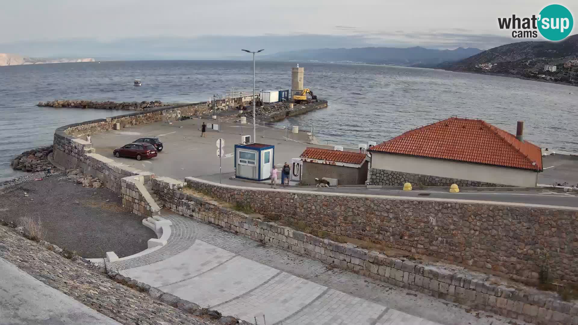 Webcam Porto di Segna – Frangiflutti e Faro in diretta