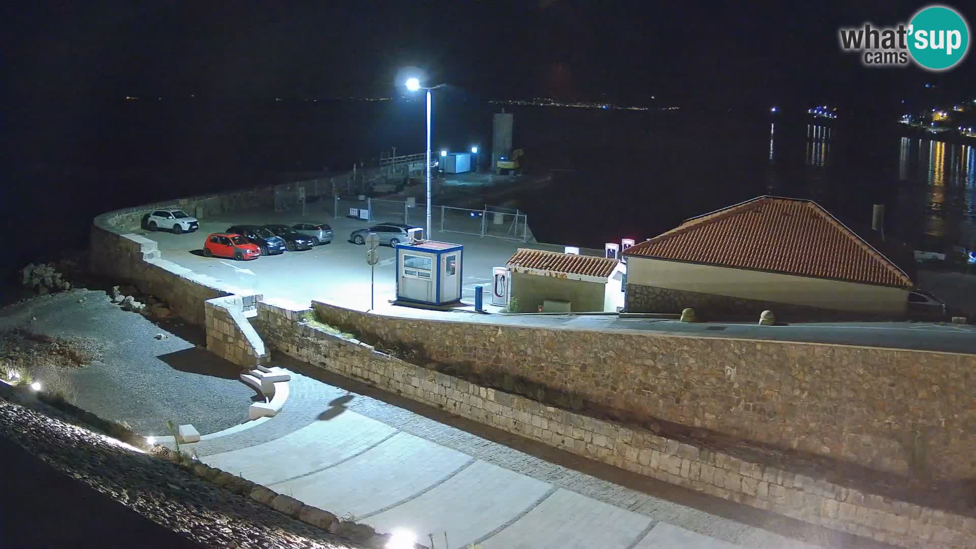 Senj Harbour Webcam – Breakwater & Lighthouse Live View