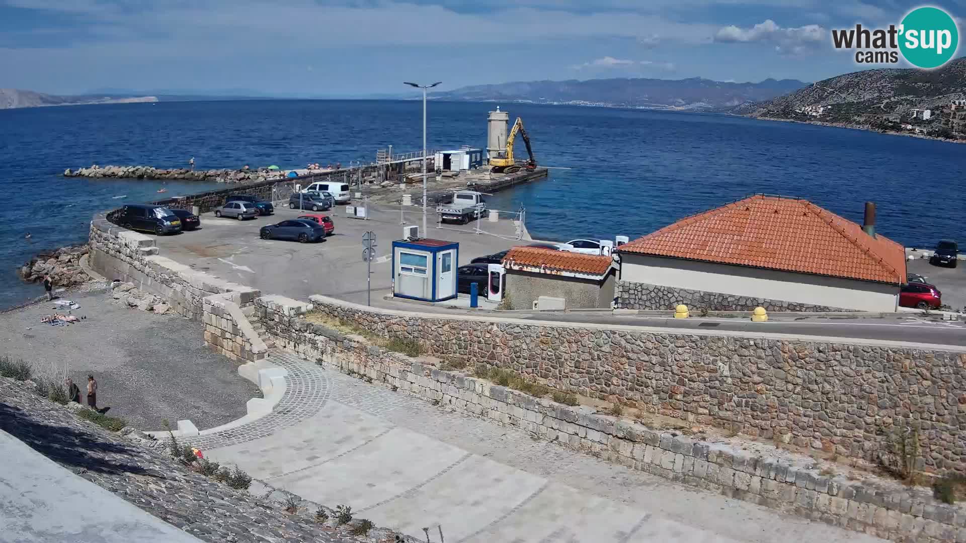 Webcam Porto di Segna – Frangiflutti e Faro in diretta