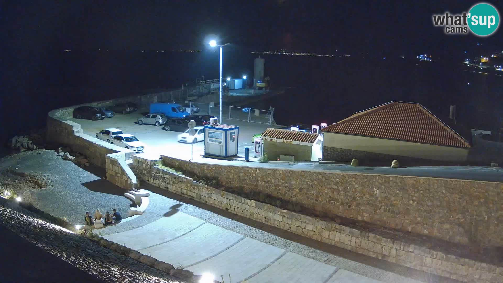 Webcam puerto de Senj – Rompeolas y faro en directo