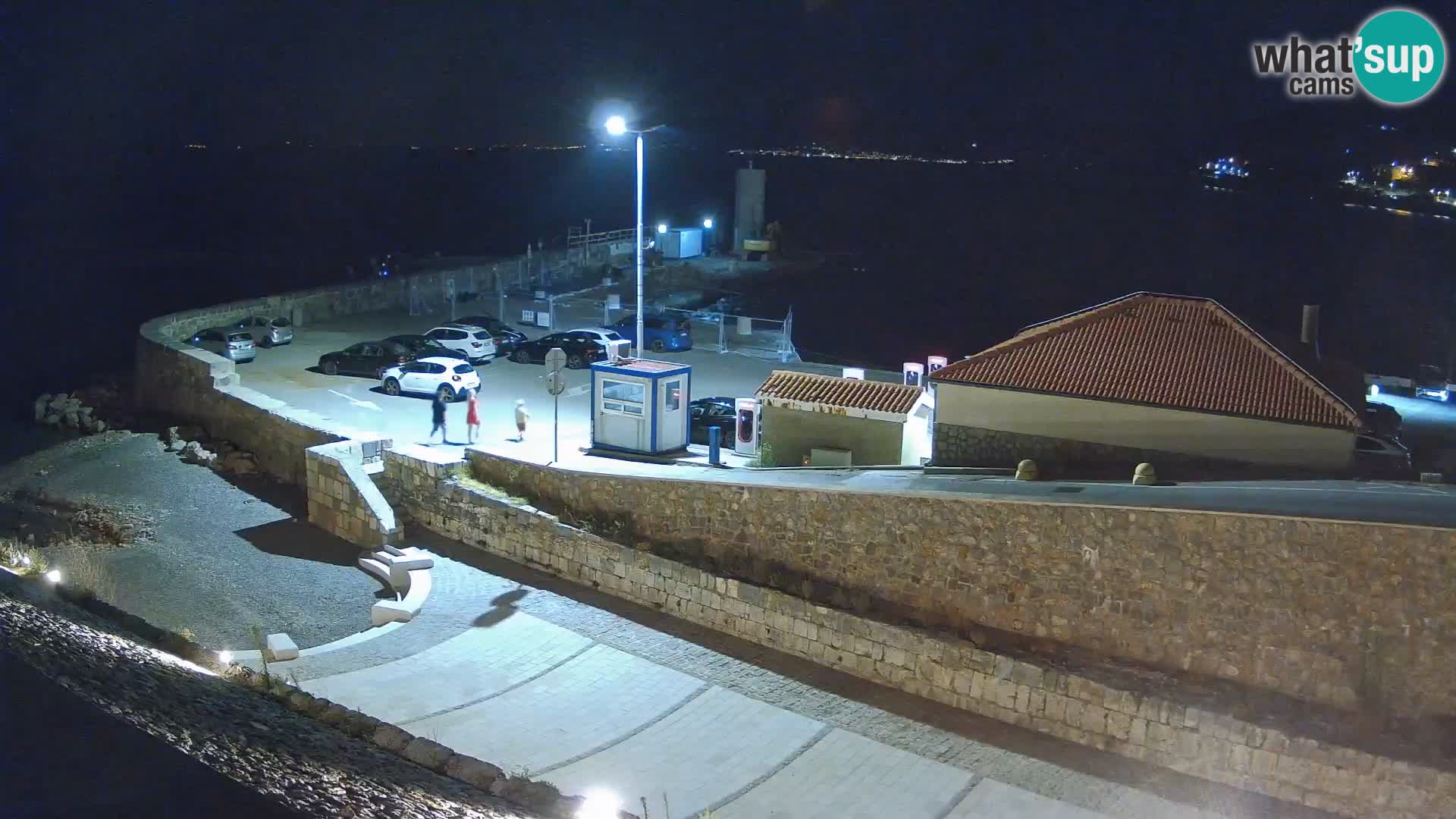Senj Harbour Webcam – Breakwater & Lighthouse Live View