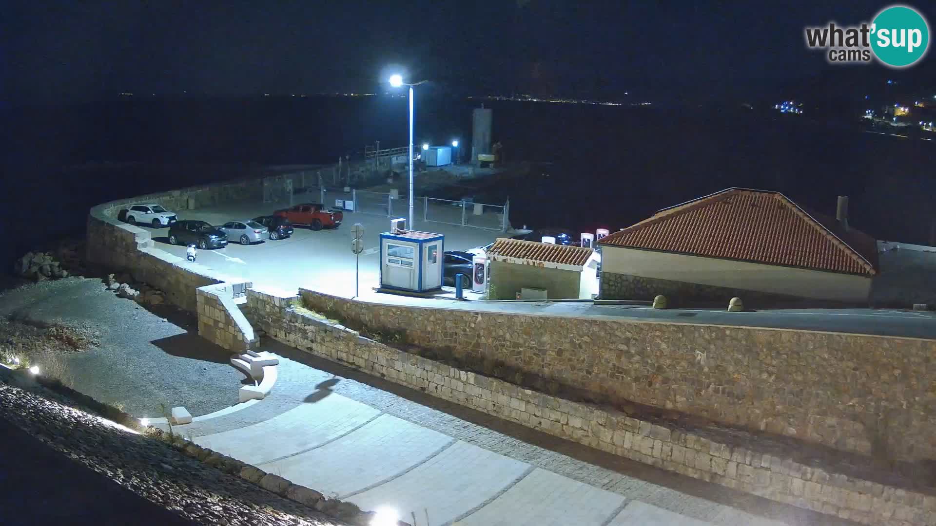 Webcam puerto de Senj – Rompeolas y faro en directo