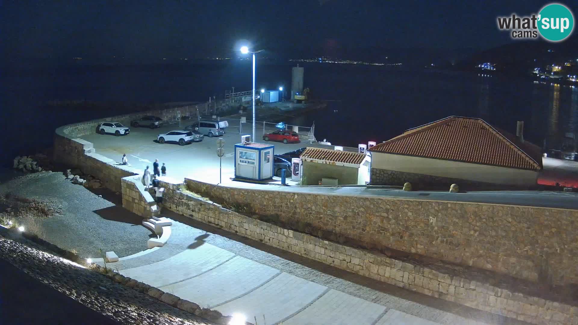 Senj Hafen Webcam – Wellenbrecher & Leuchtturm Liveblick