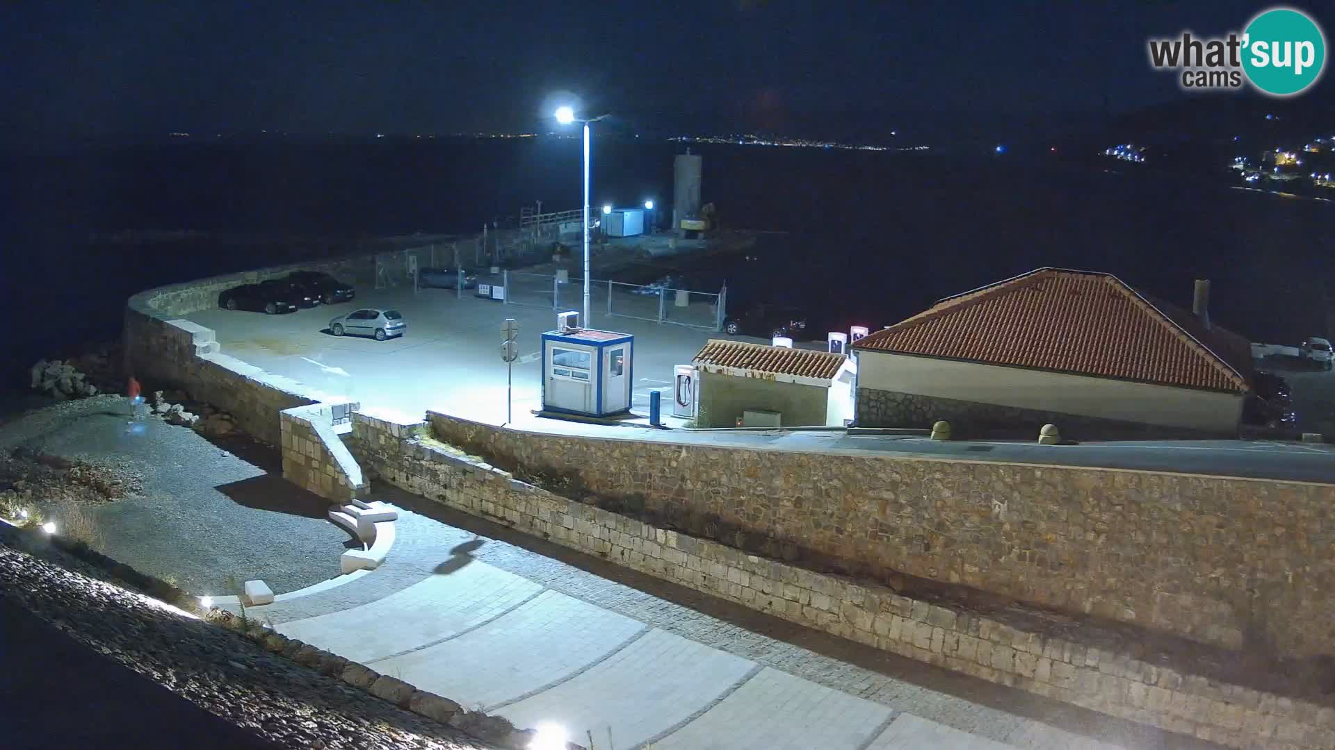Senj Harbour Webcam – Breakwater & Lighthouse Live View