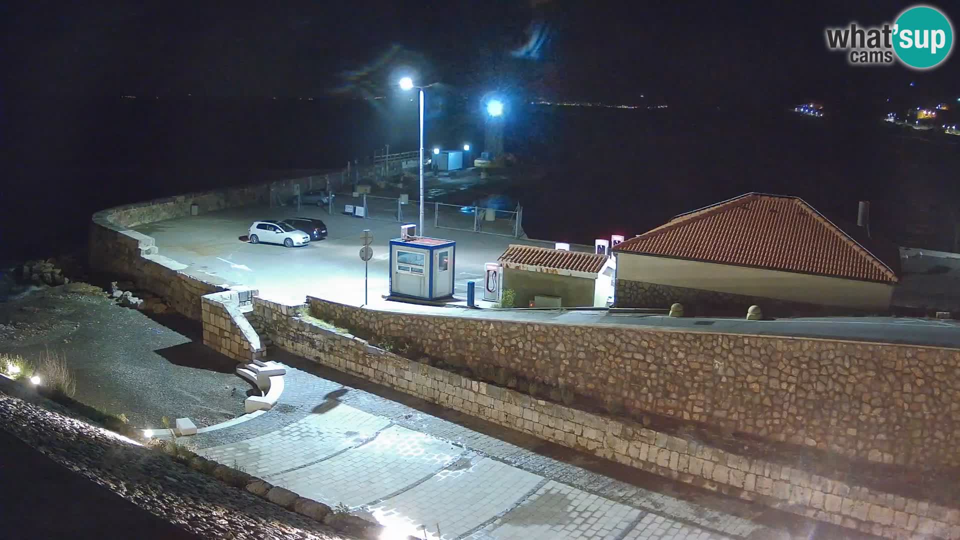 Senj Harbour Webcam – Breakwater & Lighthouse Live View