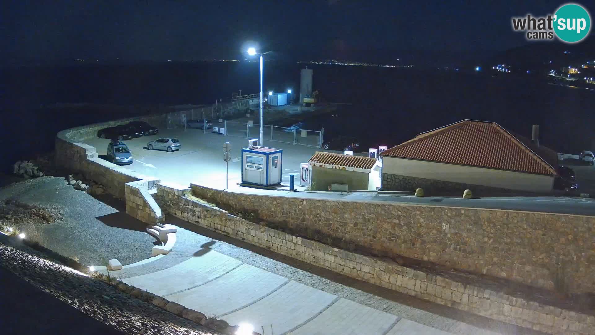 Senj Harbour Webcam – Breakwater & Lighthouse Live View